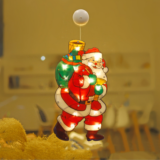 ⛄Przedsprzedaż świąteczna 50% TANIEJ🎄 Świąteczne lampki wiszące na okna💡Świąteczne lampki wiszące na okna