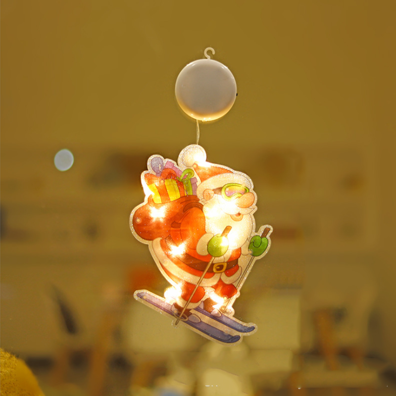 ⛄Przedsprzedaż świąteczna 50% TANIEJ🎄 Świąteczne lampki wiszące na okna💡Świąteczne lampki wiszące na okna