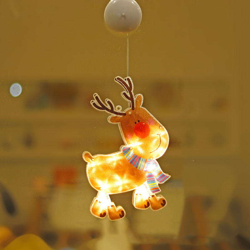 ⛄Przedsprzedaż świąteczna 50% TANIEJ🎄 Świąteczne lampki wiszące na okna💡Świąteczne lampki wiszące na okna