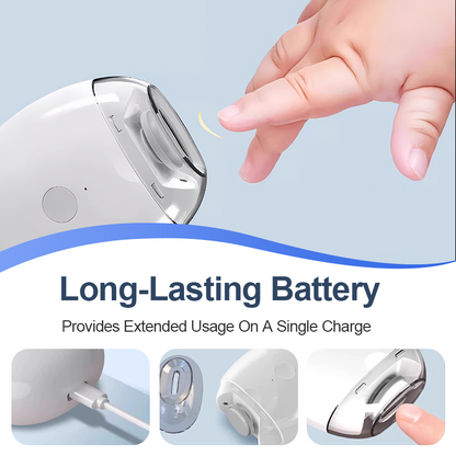 💅✨Last last ten hours for 50% OFF! Once it’s gone, it’s gone!🔥 Universal Automatic Fingernail Grinder - 6 Speed Settings with 5 Attachments for Safe & Gentle Nail Care 👶🔧