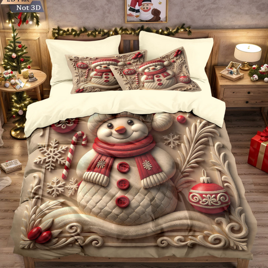 🖤Black Friday Sale:50% OFF🖤Festive Christmas 3-Piece Duvet Cover Set