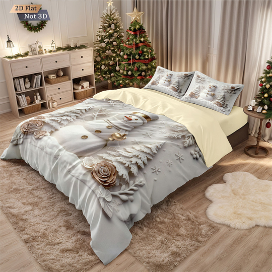 🖤Black Friday Sale:50% OFF🖤Festive Christmas 3-Piece Duvet Cover Set