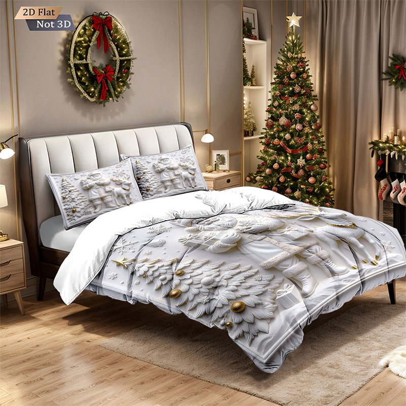 🖤Black Friday Sale:50% OFF🖤Festive Christmas 3-Piece Duvet Cover Set