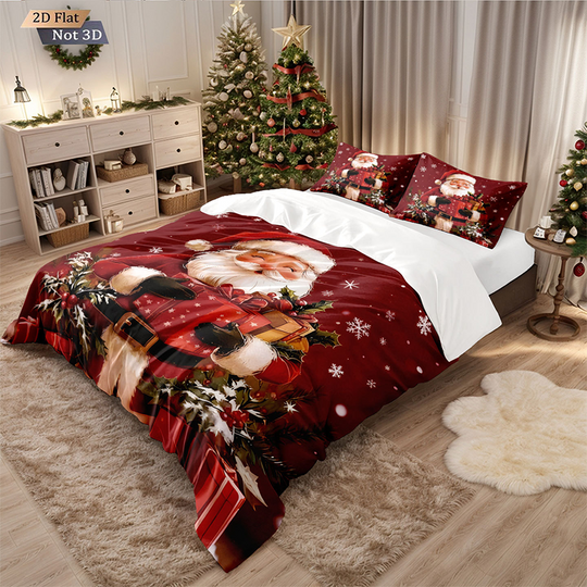 🖤Black Friday Sale:50% OFF🖤Festive Christmas 3-Piece Duvet Cover Set