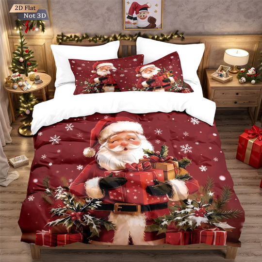 🖤Black Friday Sale:50% OFF🖤Festive Christmas 3-Piece Duvet Cover Set