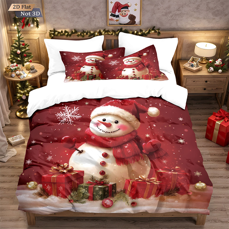 🖤Black Friday Sale:50% OFF🖤Festive Christmas 3-Piece Duvet Cover Set