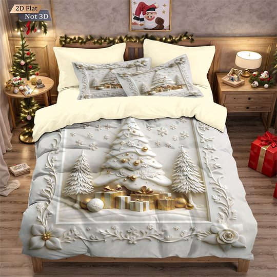 🖤Black Friday Sale:50% OFF🖤Festive Christmas 3-Piece Duvet Cover Set