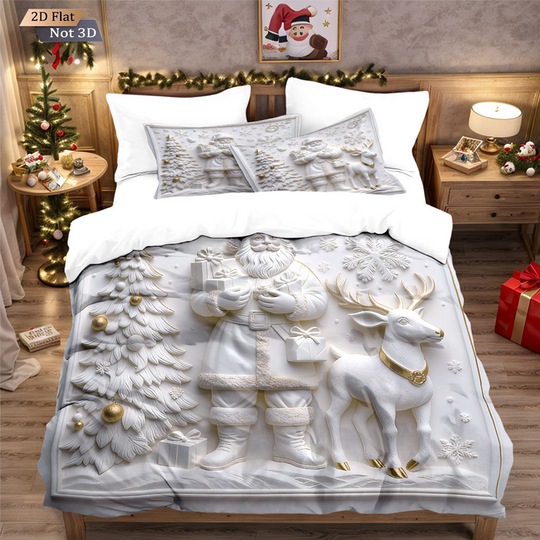 🖤Black Friday Sale:50% OFF🖤Festive Christmas 3-Piece Duvet Cover Set