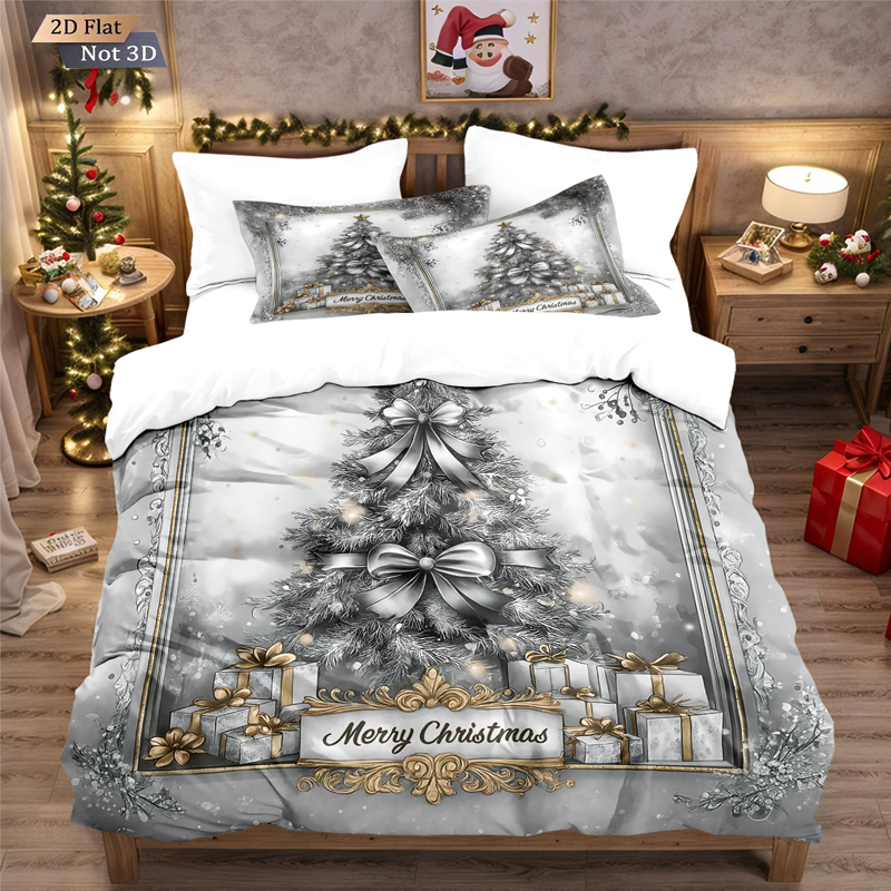 🖤Black Friday Sale:50% OFF🖤Festive Christmas 3-Piece Duvet Cover Set