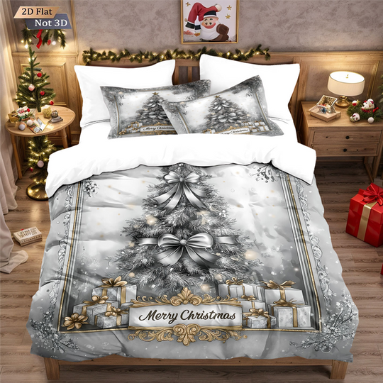 🖤Black Friday Sale:50% OFF🖤Festive Christmas 3-Piece Duvet Cover Set