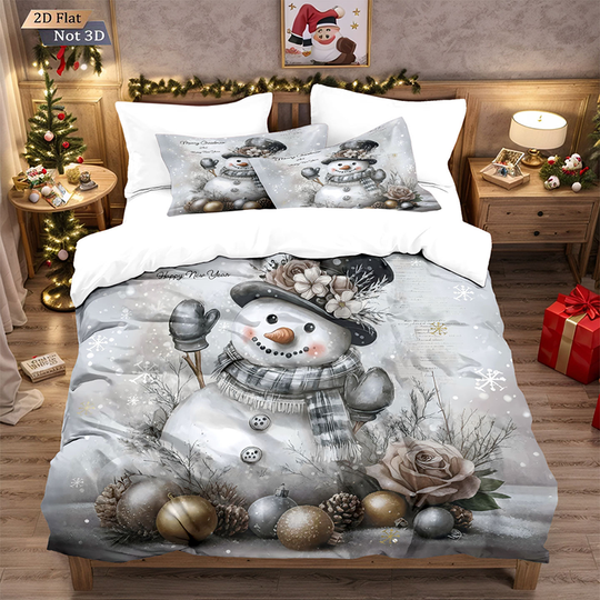 🖤Black Friday Sale:50% OFF🖤Festive Christmas 3-Piece Duvet Cover Set