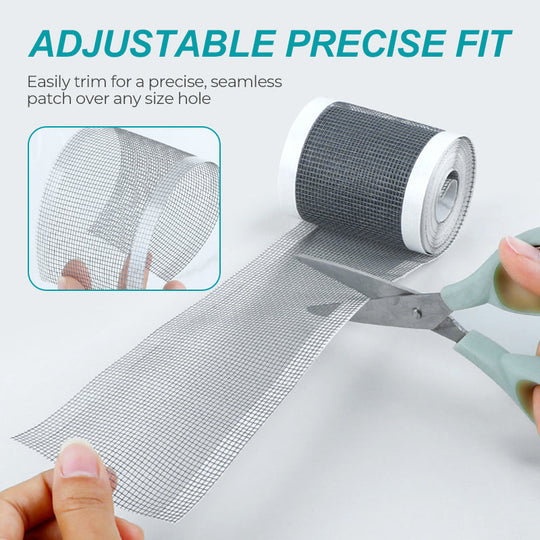Self-Adhesive DIY Window Screen Repair Tape – Quick Fix for Holes & Tears, Easy No-Tool Repair ✨🛠️
