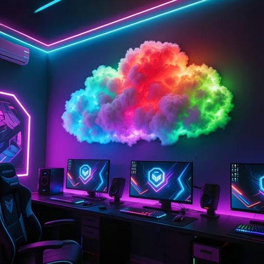 📢📢50 % RABATT!!⏰DIY-LED-Lichterkette mit USB-Anschluss für Gewitterwolken🌈☁️
