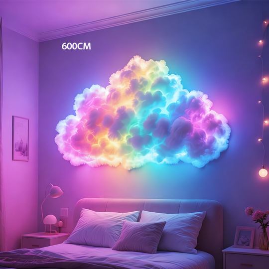 📢📢50 % RABATT!!⏰DIY-LED-Lichterkette mit USB-Anschluss für Gewitterwolken🌈☁️