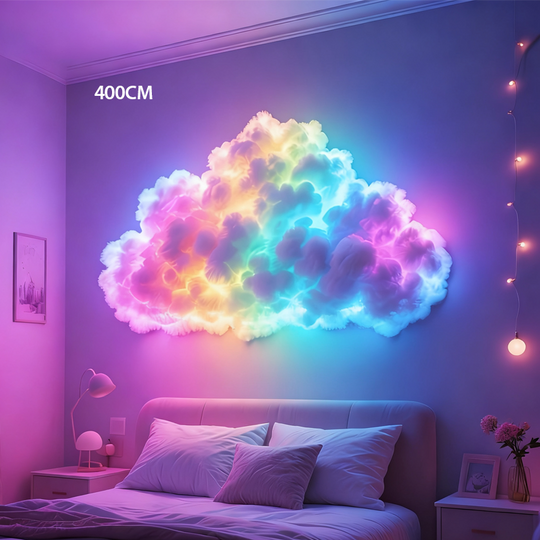 📢📢50 % RABATT!!⏰DIY-LED-Lichterkette mit USB-Anschluss für Gewitterwolken🌈☁️