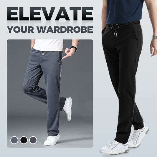 Pantalon droit très extensible pour homme