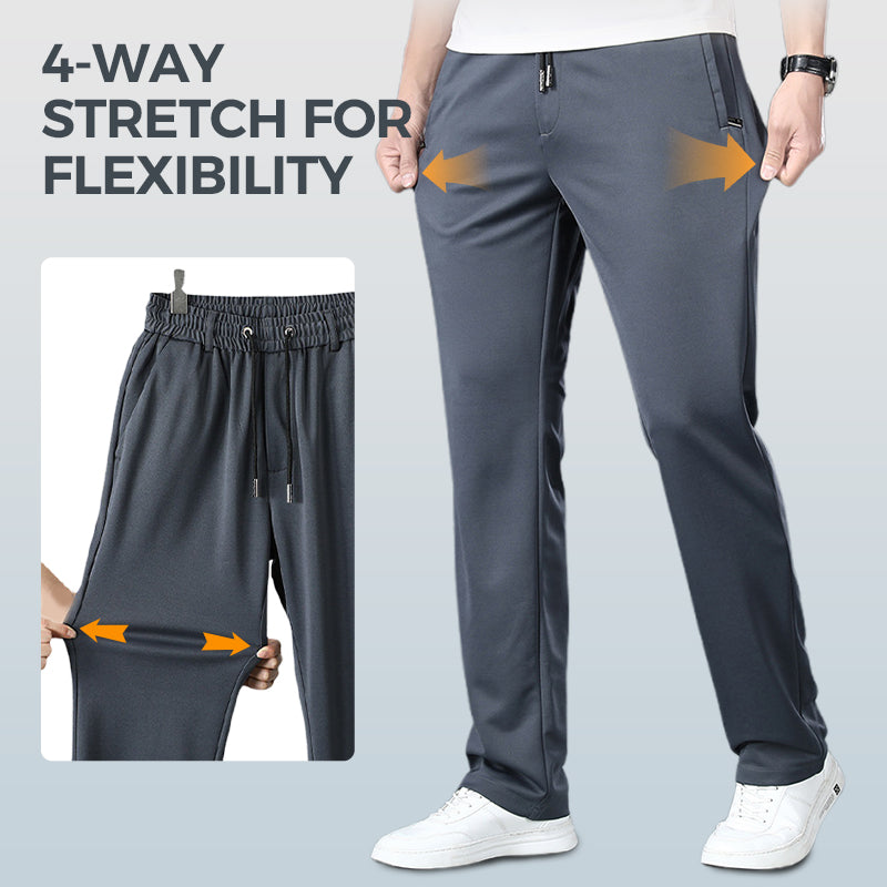 Pants Cosa Dhíreach Ard-Síneadh Fear