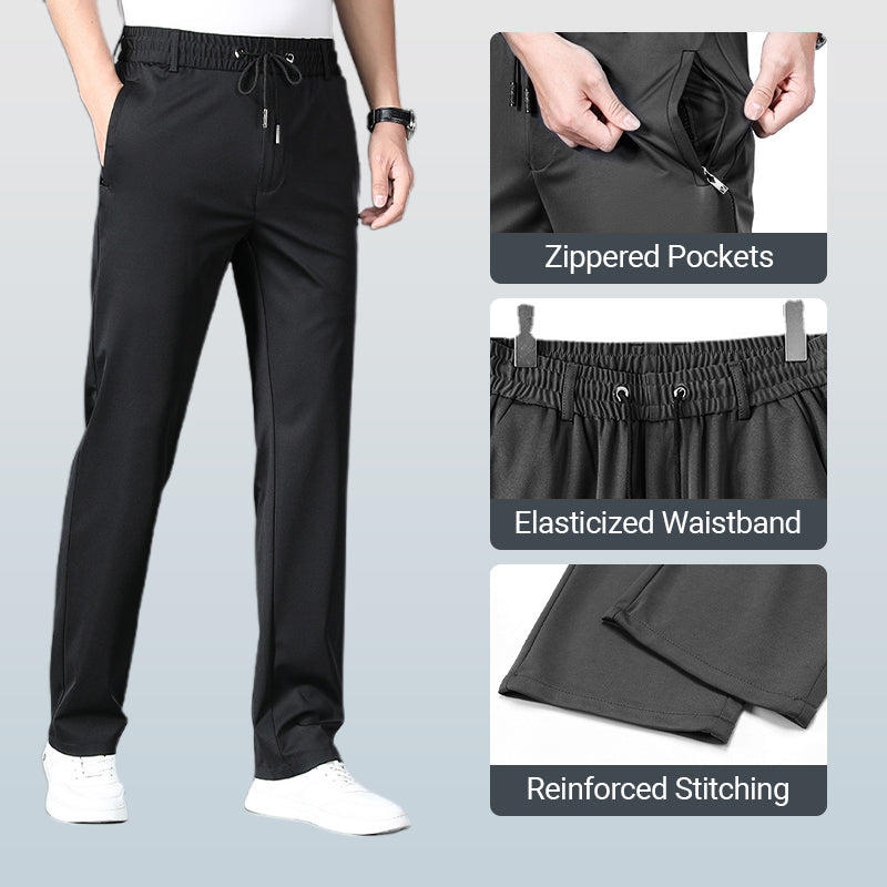 Pants Cosa Dhíreach Ard-Síneadh Fear
