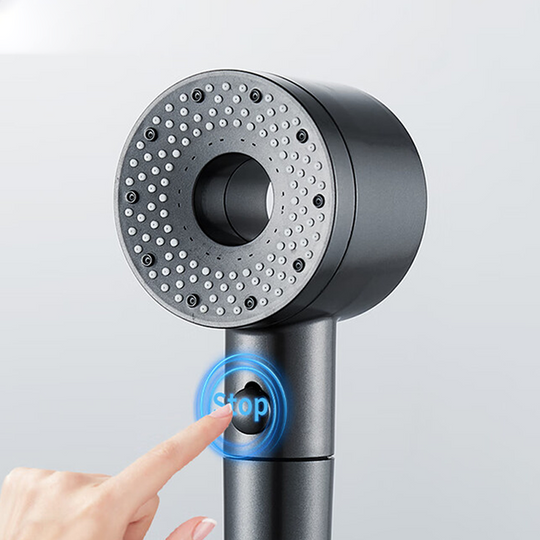 🚿5režimová filtrovaná sprchová hlavice – masáž ve stylu lázní &  Filtrovaná voda šetrná k pokožce pro zdravější vlasy &  Měkká kůže