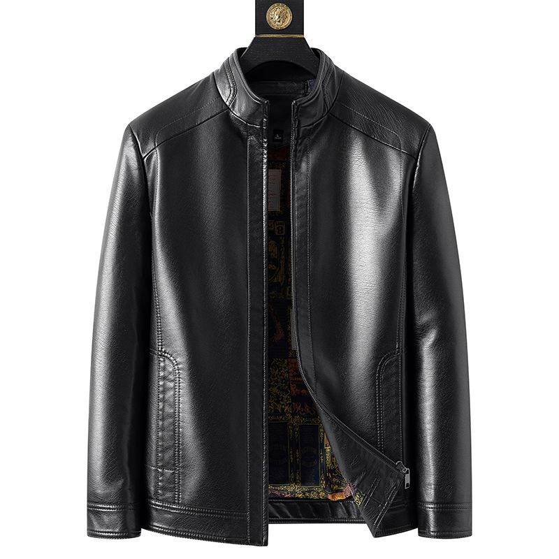 🖤Προσφορές Black Friday: 50% έκπτωση🖤Ζεστό Δερμάτινο Μπουφάν με Πλούσια Επένδυση για Άνδρες - Δώρο για Εκείνον!