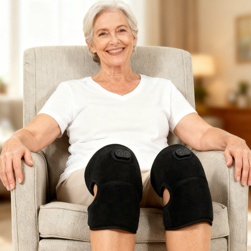 💥Vánoční výprodej se slevou 50 %🔥Vyhřívaný vibrační masážní přístroj na kolenní ortézu