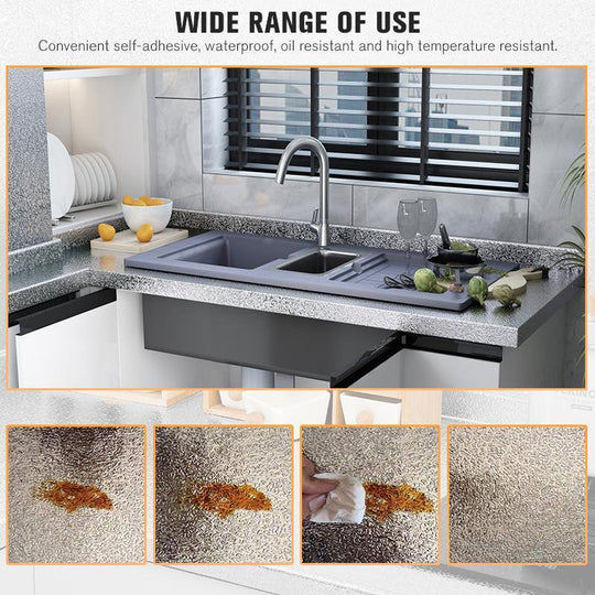 🏆 Last Day Special Price🔥 Kitchen Peel And Stick Wallpaper Backsplash Waterproof Kitchen Stickers