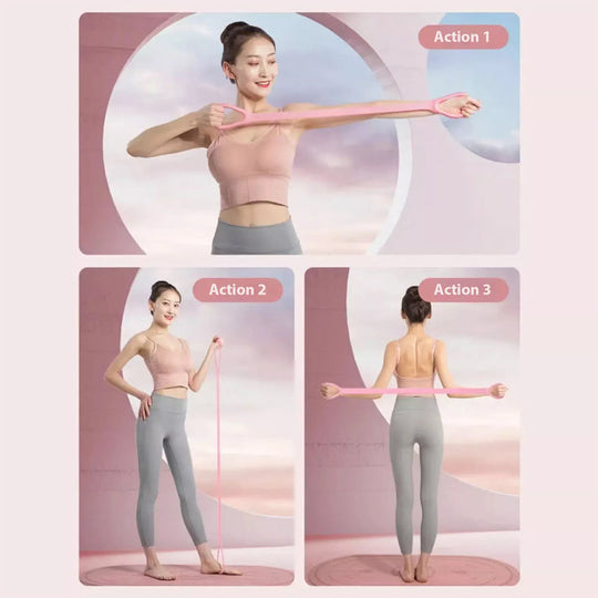 Unlock Full-Body Training with One Set! Multi-Resistance Yoga Bands with Guide & Bag