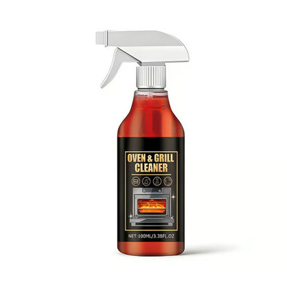 🔥Oven & Grill Cleaner Spray – Dissolves Grease in 5 Mins, No Scrubbing & Eliminates Odors