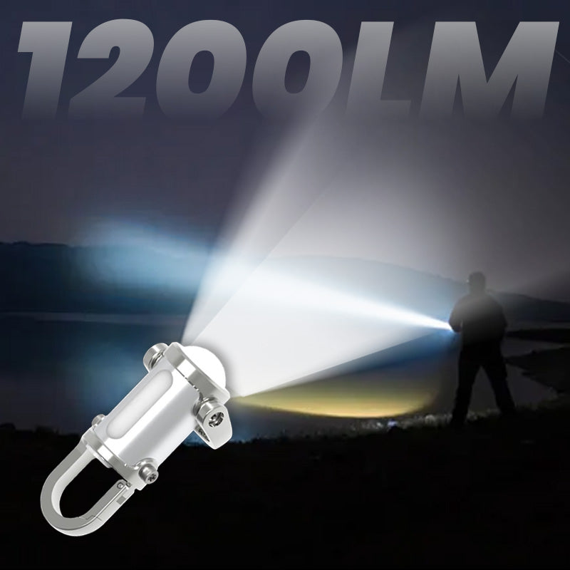 ✨1200-Lumen Ultra-Bright Mini Keychain Flashlight—Your Ultimate Everyday Essential! ✨