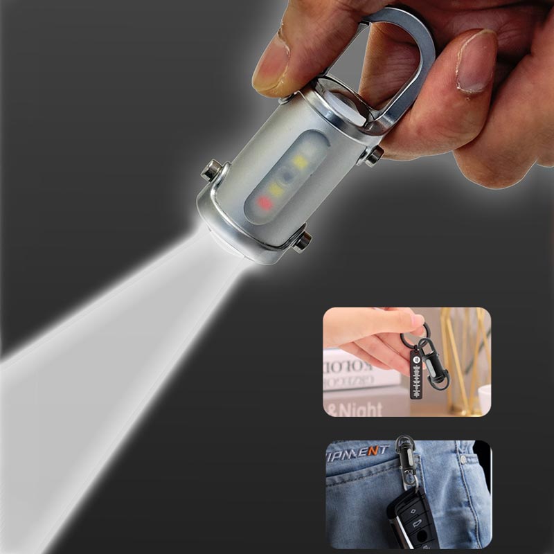✨1200-Lumen Ultra-Bright Mini Keychain Flashlight—Your Ultimate Everyday Essential! ✨