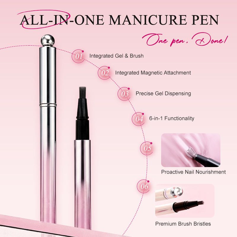 🏆 Last Day Special Price !!!! 🔥All-in-One Cat Eye Nail Gel Pen – Get a hypnotic cat-eye effect in one stroke! Magnetic gel, lasting shine, salon magic at home. 🖤🌌
