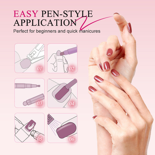 🏆 Last Day Special Price !!!! 🔥All-in-One Cat Eye Nail Gel Pen – Get a hypnotic cat-eye effect in one stroke! Magnetic gel, lasting shine, salon magic at home. 🖤🌌