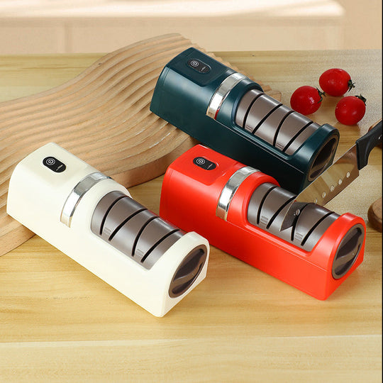 🔪 utomatic Knife Sharpener – Effortless Precision, Safe & Works on All Blades for Lasting Sharpness ✨