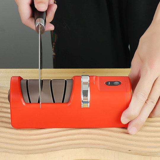 🔪 utomatic Knife Sharpener – Effortless Precision, Safe & Works on All Blades for Lasting Sharpness ✨