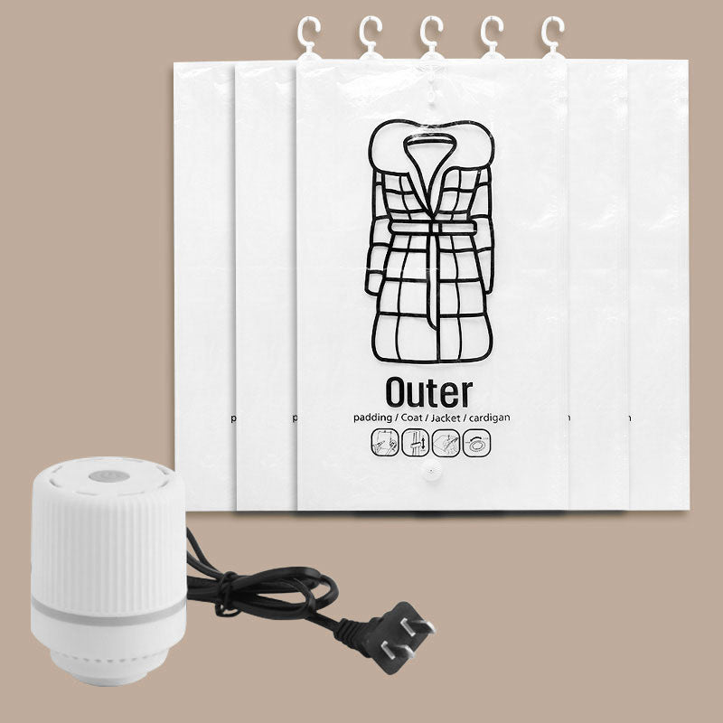 ⏳LAST DAY SALE 60% OFF!!！🔥Hanging Vacuum Storage Bags