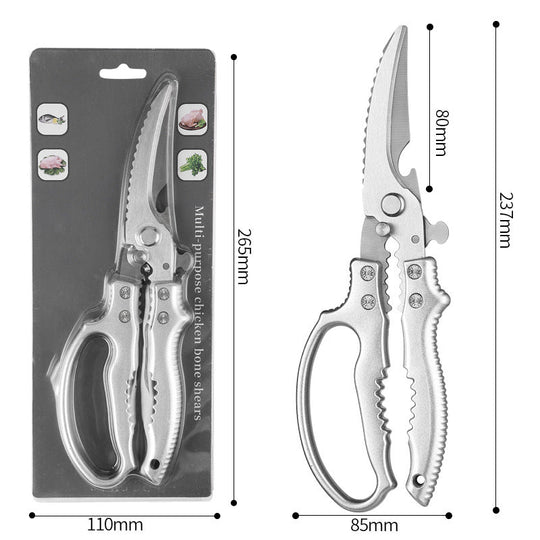 🥳2026 HOT SALE✂️ Multifunctional Heavy Duty Poultry Shears – Razor-Sharp, 6-in-1 & Industrial-Grade 🔪