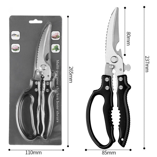 🥳2026 HOT SALE✂️ Multifunctional Heavy Duty Poultry Shears – Razor-Sharp, 6-in-1 & Industrial-Grade 🔪