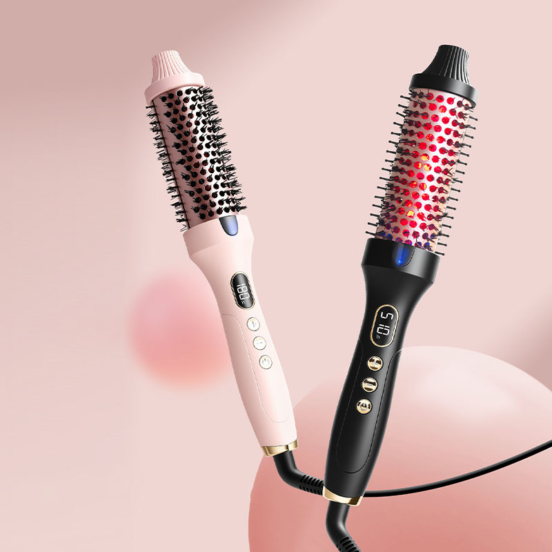 3-in-1 Magic Styler | Heated Straightener & Curler Comb | Switch Styles in Seconds