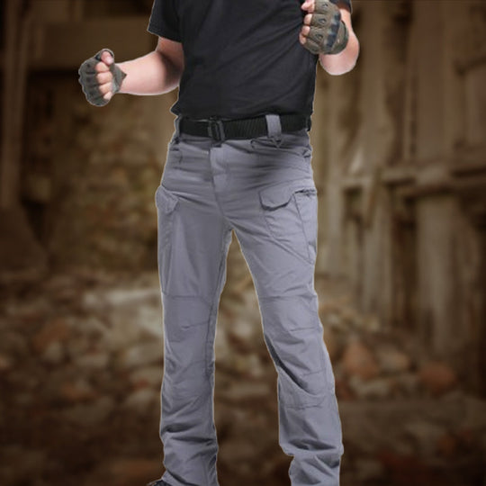 🔥👖 Zľava 60 %! Multifunkčné strečové taktické nohavice – vrecká na zips, úzky strih a strečová tkanina pre úplnú slobodu pohybu.