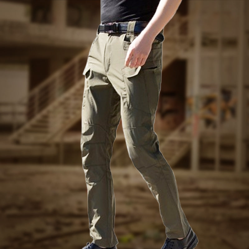 🔥👖 Zľava 60 %! Multifunkčné strečové taktické nohavice – vrecká na zips, úzky strih a strečová tkanina pre úplnú slobodu pohybu.