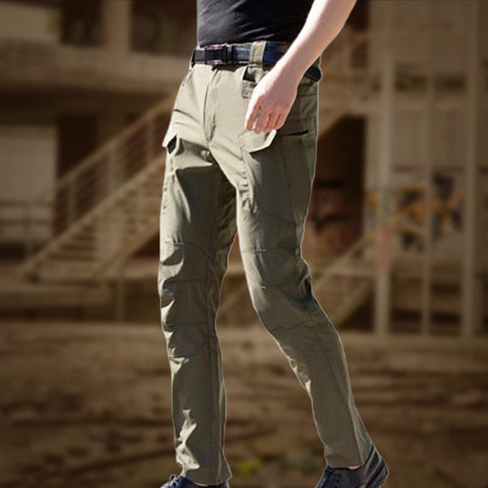 🔥👖 Zľava 60 %! Multifunkčné strečové taktické nohavice – vrecká na zips, úzky strih a strečová tkanina pre úplnú slobodu pohybu.