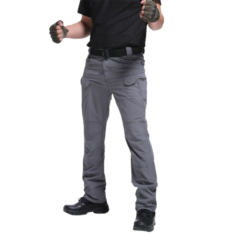 🔥👖 Zľava 60 %! Multifunkčné strečové taktické nohavice – vrecká na zips, úzky strih a strečová tkanina pre úplnú slobodu pohybu.
