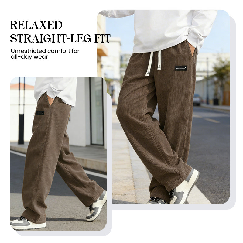 👖Spring New Arrivals 40% Off!🔥Men's Loose-Fit Drawstring Pants with Pockets