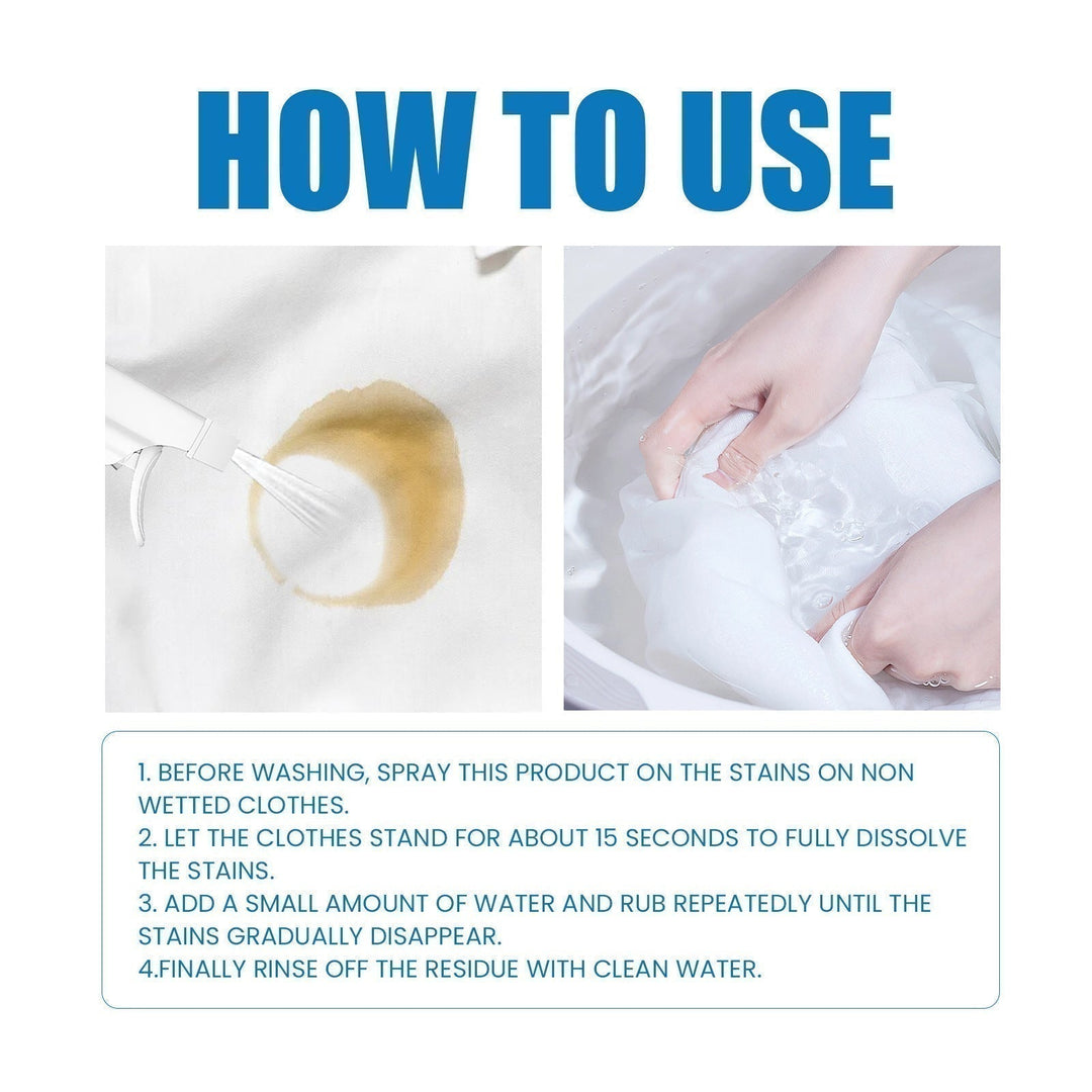 🏆 Last Day Special Price !!!! 🔥Buy 2 Get 3 Free🔥Powerful Laundry Stain Remover Spray