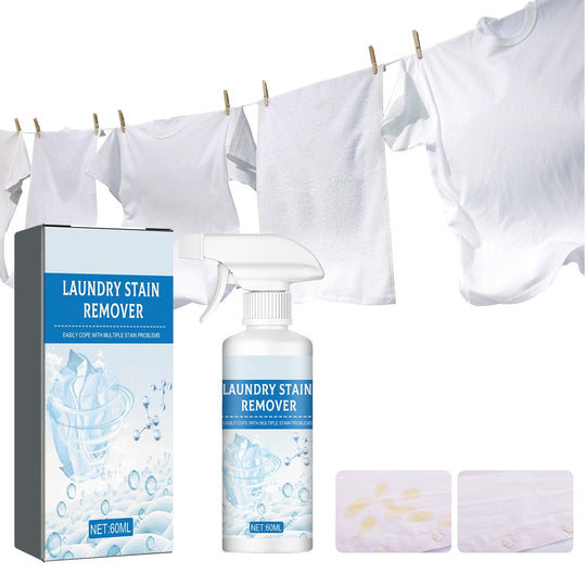 🏆 Last Day Special Price !!!! 🔥Buy 2 Get 3 Free🔥Powerful Laundry Stain Remover Spray