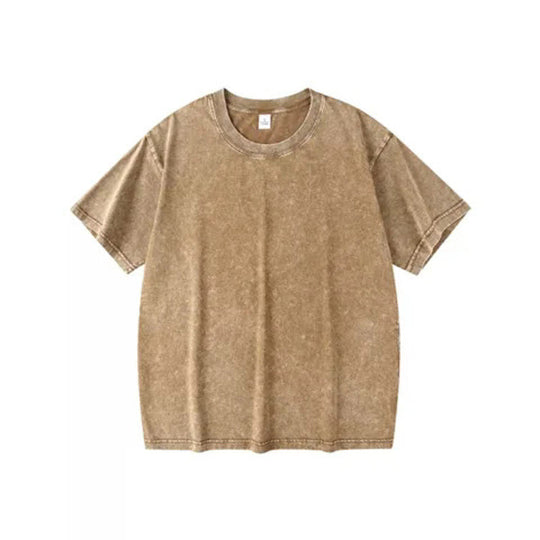 🥳2026 HOT SALE🥳💞50K+ SOLD!👖👴 50% OFF! Solid Color Vintage Tee – Your summer staple! Soft, breathable & easy to wear. Pairs perfectly with jeans or shorts. Classic style that never goes out of fashion. ☀️👕