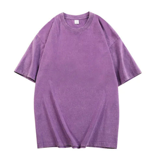 🥳2026 HOT SALE🥳💞50K+ SOLD!👖👴 50% OFF! Solid Color Vintage Tee – Your summer staple! Soft, breathable & easy to wear. Pairs perfectly with jeans or shorts. Classic style that never goes out of fashion. ☀️👕