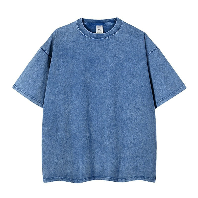🥳2026 HOT SALE🥳💞50K+ SOLD!👖👴 50% OFF! Solid Color Vintage Tee – Your summer staple! Soft, breathable & easy to wear. Pairs perfectly with jeans or shorts. Classic style that never goes out of fashion. ☀️👕
