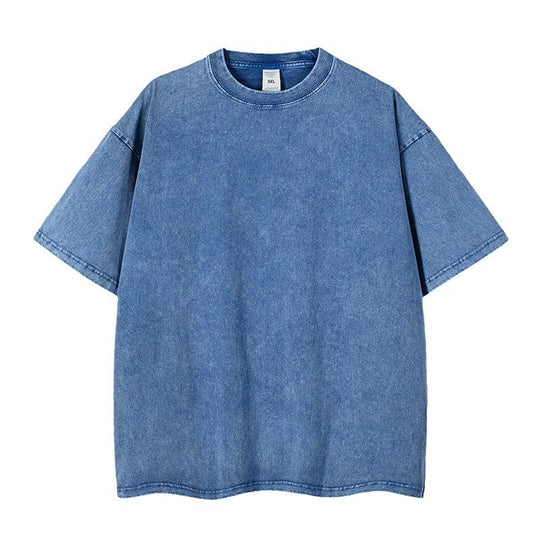 🥳2026 HOT SALE🥳💞50K+ SOLD!👖👴 50% OFF! Solid Color Vintage Tee – Your summer staple! Soft, breathable & easy to wear. Pairs perfectly with jeans or shorts. Classic style that never goes out of fashion. ☀️👕