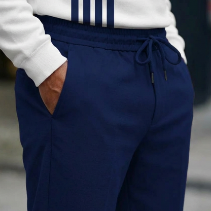 Pánský pulovr & kalhoty s grafickým potiskem